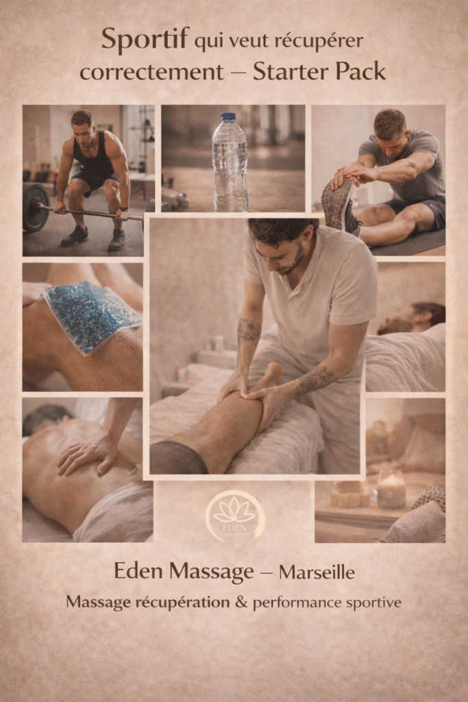 massage sportif homme Marseille récupération musculaire
